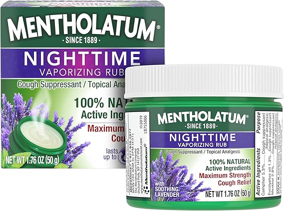 MENTHOLAT NITE VAPR RUB 1.76OZ	MENTHOLATUM COMPANY INC