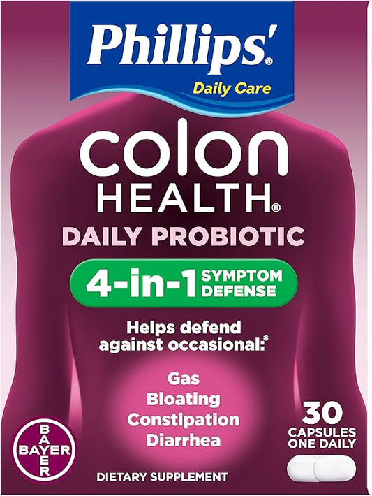 Phillips' Colon Health Probiotic Capsules, 30 Count