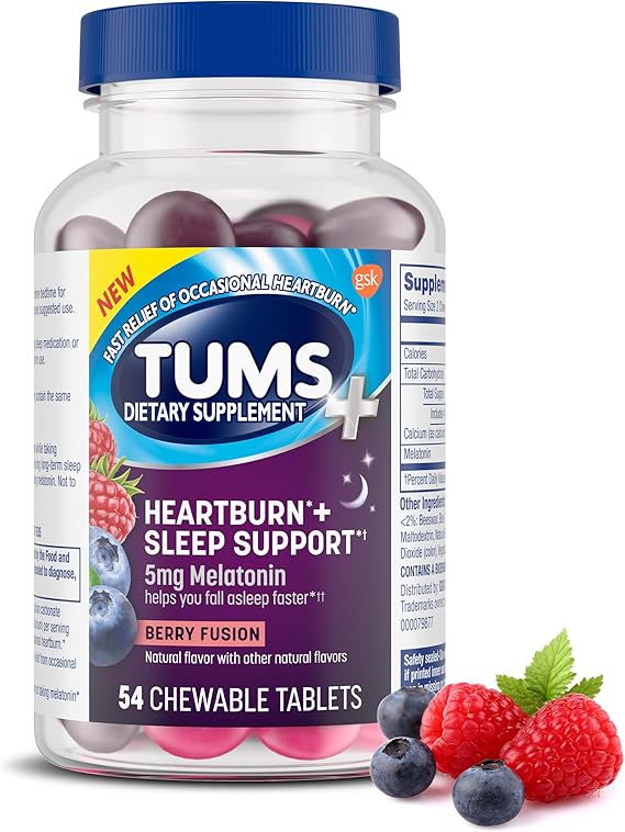 TUMS HEARTBURN+SLP SUPPORT54CT        HALEON US SERVICES INC