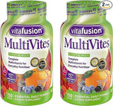 Vitafusion MultiVites Gummies Vitamins for Adults Berry, Peach and Orange - 150 ct