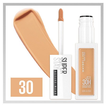 30  Maybelline SuperStay Longwear Liquid Concealer, Up to 30 Hour Wear 0.33 fl oz pack 2