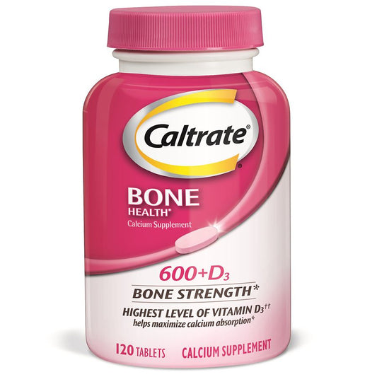 Bone Health Calcium + Vitamin D Supplement Tablets120.0ea