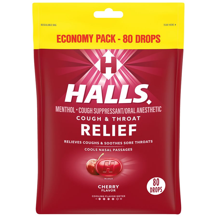 HALLS C/DRP CHRY ECONOMY BAG80