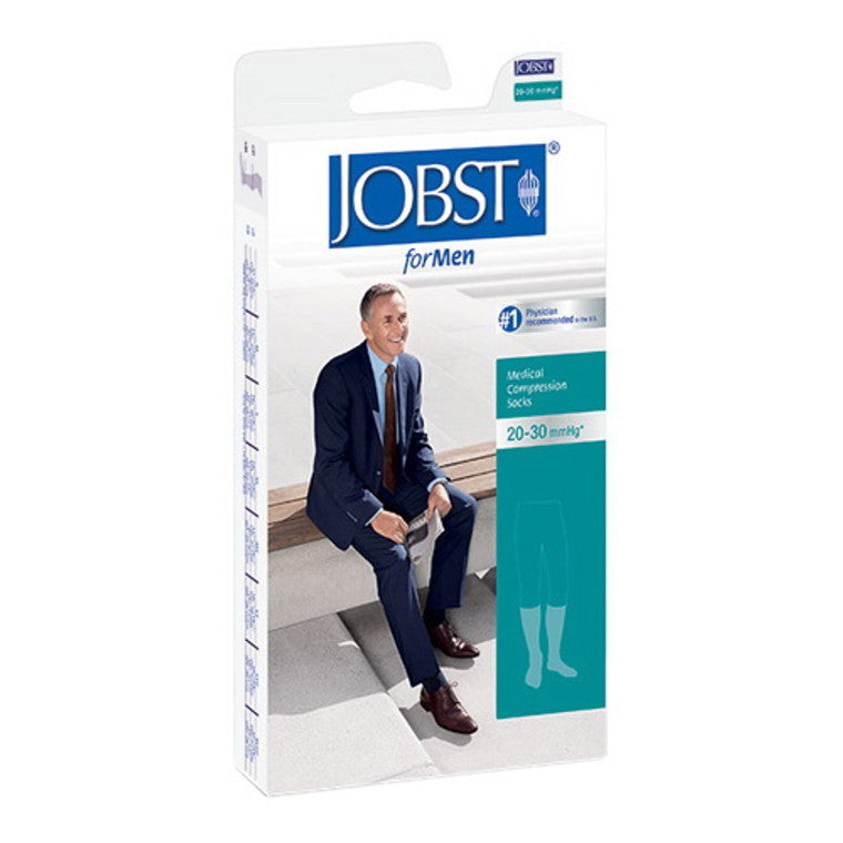 Jobst Medical Legwear Knee High 20-30 Mm/Hg Compression Of Medium Size, Black For Men - 1Ea