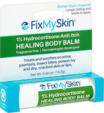 Healing Body Balm 0.5 oz - Soothing Fragrance-Free Moisturizer for Dry Skin, Eczema Relief
