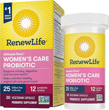 Renew Life Women? Probiotic - Ultimate Flora Probiotic Women's Care, Shelf Stable Probiotic Supplement - 25 Billion - 30 Vegetable Capsules