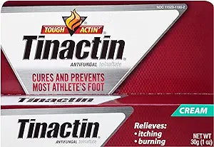 Tinactin Antifungal Cream for Athlete's Foot, 1-Ounce Tube