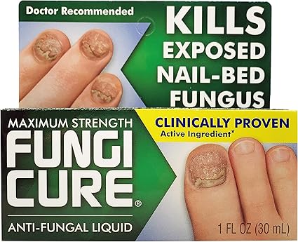 FungiCure Antifungal Liquid, extra strength, anti fungus 1 fl oz (30 ml)