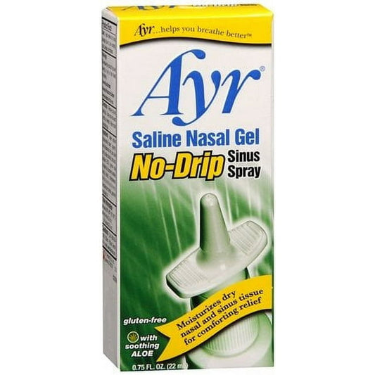 AYR SALINE NASAL GEL SPRAY .75oz by ASCHER B.F.AND COMPANY INC.***