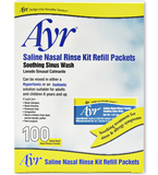 Ayr Saline Nasal Rinse Kit Refills 100