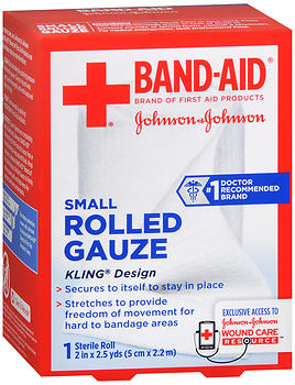 BANDAID FA RLLD GZE 2INX2.5YD