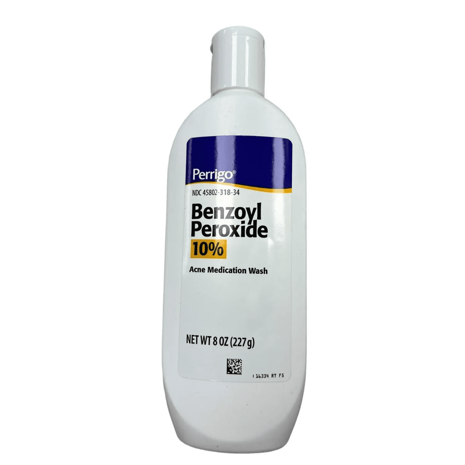 Benzoyl Peroxide 10% WASH 8oz XL SIZE PERRIGO