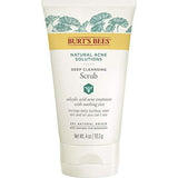 Burt's Bees Natural Acne Solutions Pore Refining Cleansing Scrub, 4 oz.