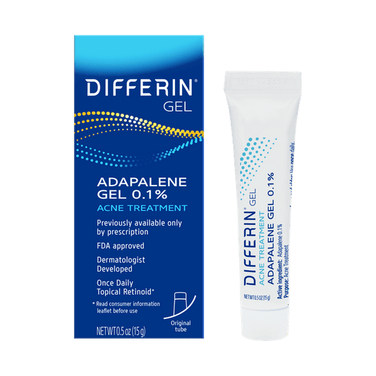 Differin Adapalene Gel 0.1% Acne Treatment