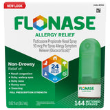 Flonase 24 Hour Non-Drowsy Allergy Relief Medicine Nasal Spray, 144 Sprays