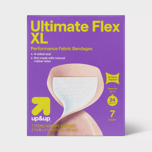 Ultimate Flex Bandages - XL - 7ct - up&up (Please be advised that sets may be missing pieces or otherwise incomplete.)