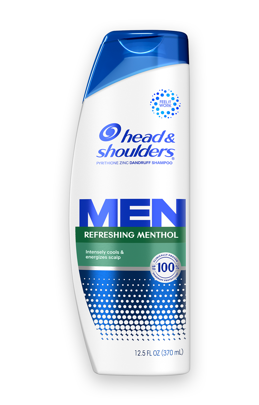 MENS REFRESHING MENTHOL ANTI-DANDRUFF SHAMPOO FOR DAILY USE, PARABEN