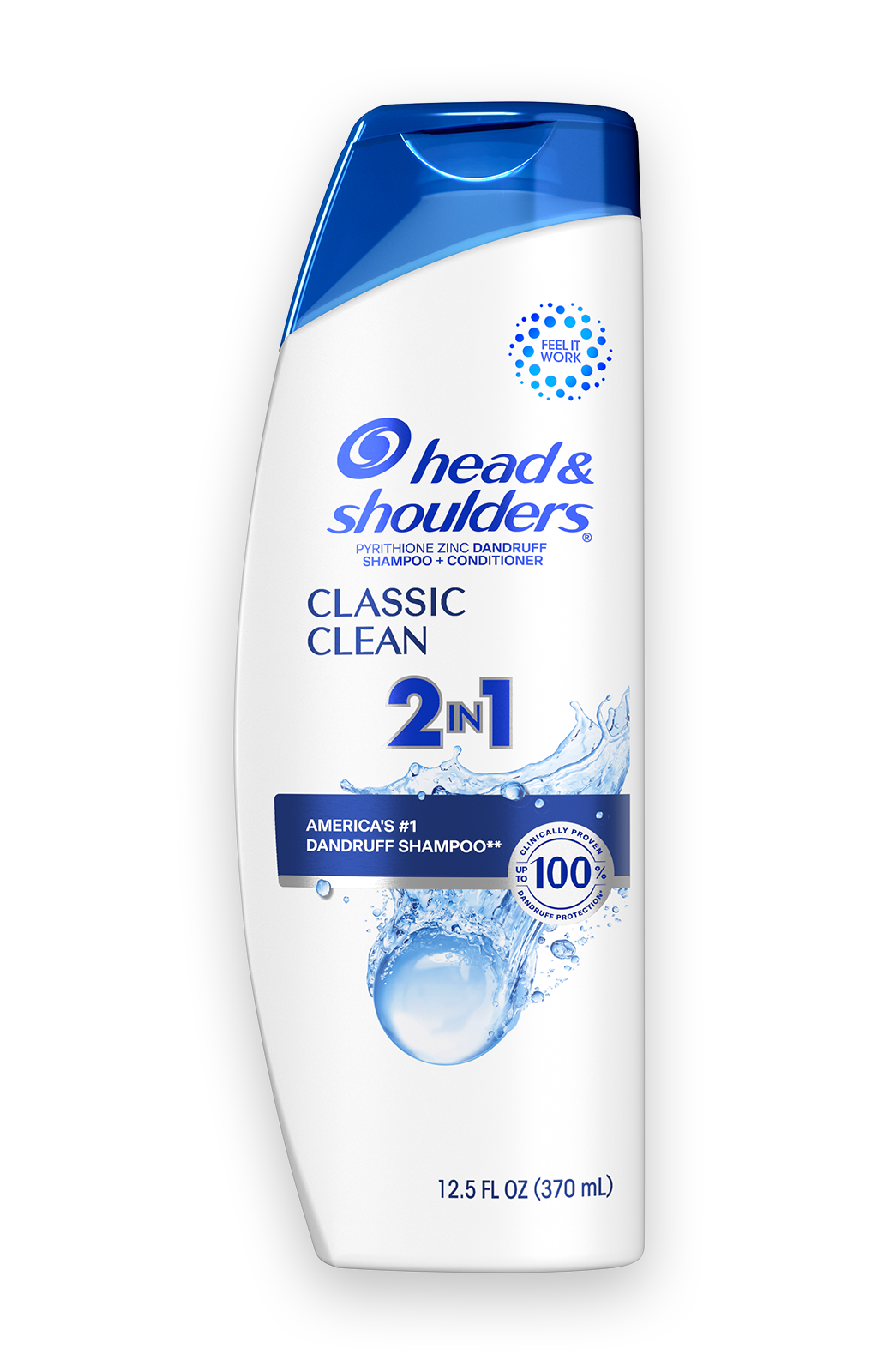 CLASSIC CLEAN ANTI-DANDRUFF 2 IN 1 SHAMPOO AND CONDITIONER FOR DAILY USE, PARABEN FREE