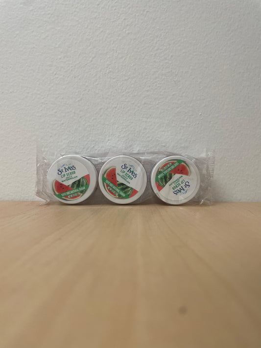 St. Ives Juicy Watermelon Lip Scrub 0.5oz 3 Pack