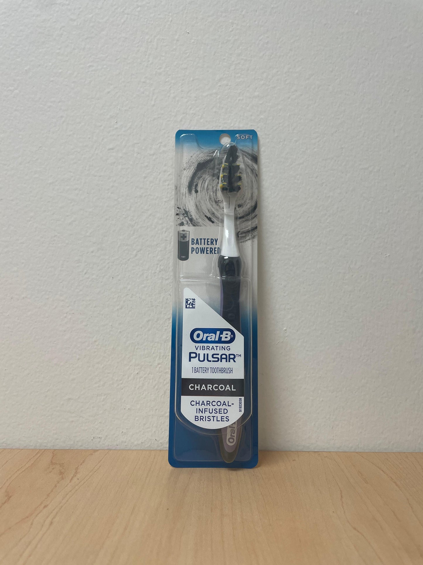 OralB Pulsar Battery Toothbrush with Charcoal Infused Bristles 1.0 EA