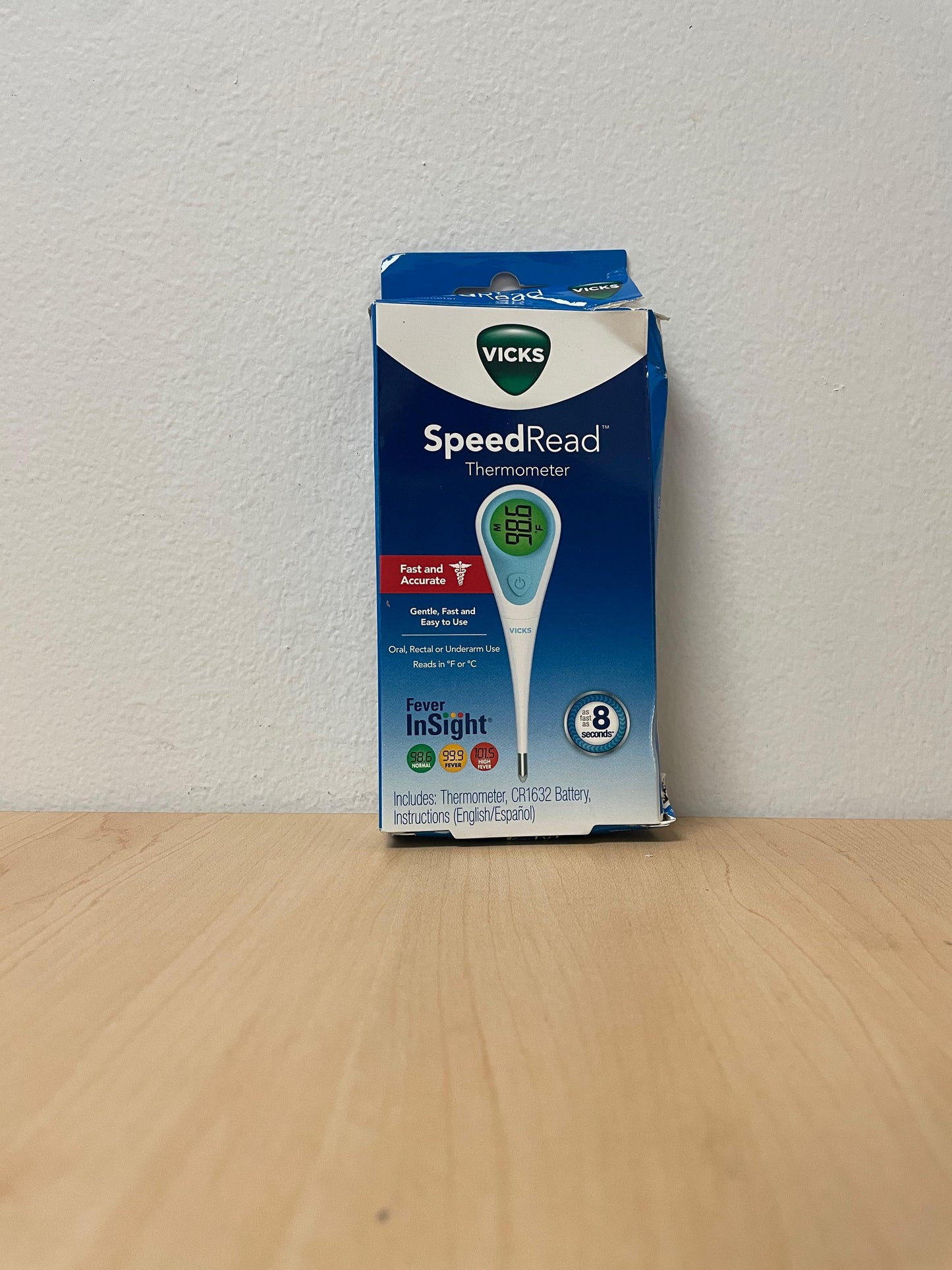 Vicks SpeedRead Digital Thermometer - White