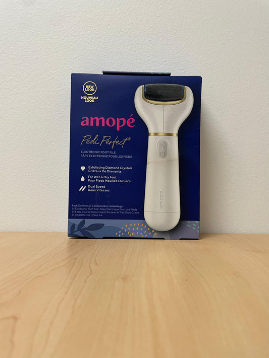 AmopÃƒÂ© Pedi Perfect Foot File with Diamond Crystals for Feet, Removes Hard and Dead Skin - 1ct (Please be advised that sets may be missing pieces or otherwise incomplete.)