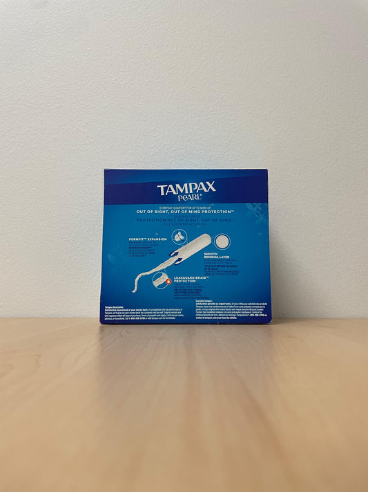 Tampax Pearl Duo Pack Regular/Super Tampons - 48ct (Please be advised that sets may be missing pieces or otherwise incomplete.)