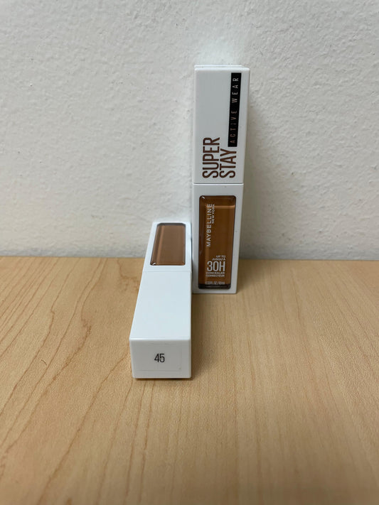 45 Maybelline SuperStay Longwear Liquid Concealer, Up to 30HR Wear - 0.33 oz