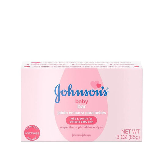 Johnson & Johnson Baby Bar Soap 3 Oz.