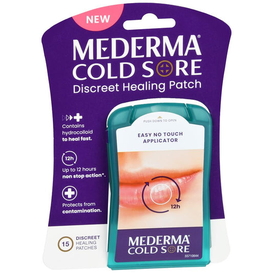 Mederma? Cold Sore Patches, 15 Count