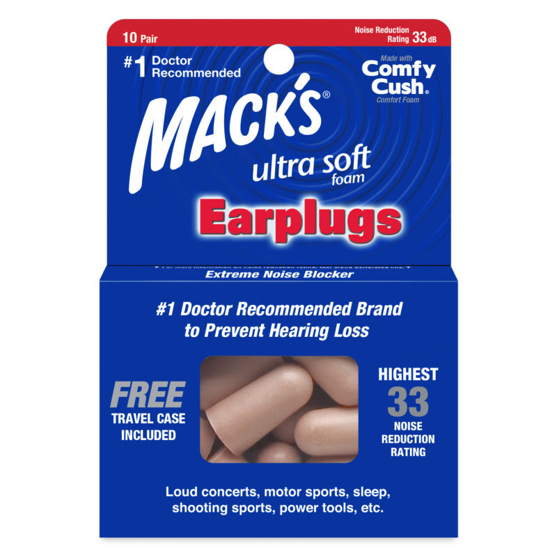 MACKS ULTRA EAR PLUGS 10-PAIR