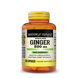 Mason Natural Ginger 500 mg Capsules ·60 Count