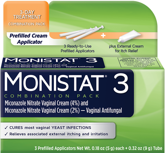 MONISTAT? 3-Day Treatment Combination    Prefilled Cream
