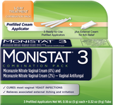 MONISTAT? 3-Day Treatment Combination    Prefilled Cream
