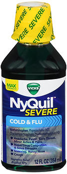 NYQUIL SEV/ORIG COLD&FLU 12OZ