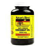 Nature's Blend Coconut Oil 1000 mg - 100 Softgels