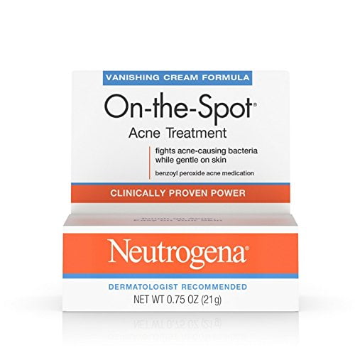 Neutrogena On-The-Spot Acne Treatment Vanishing Cream Formula 0.75 oz