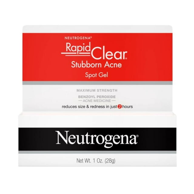 Neutrogena Rapid Clear Stubborn Acne Spot Treatment Gel with Maximum Strength for Acne Prone Skin - 1 oz