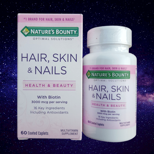 Nature? Bounty Hair, Skin & Nails 60 Coated Caplets