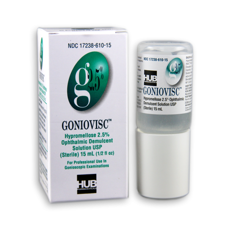 GONIOVISC, HYPROMELLOSE 2.5% 15 ML