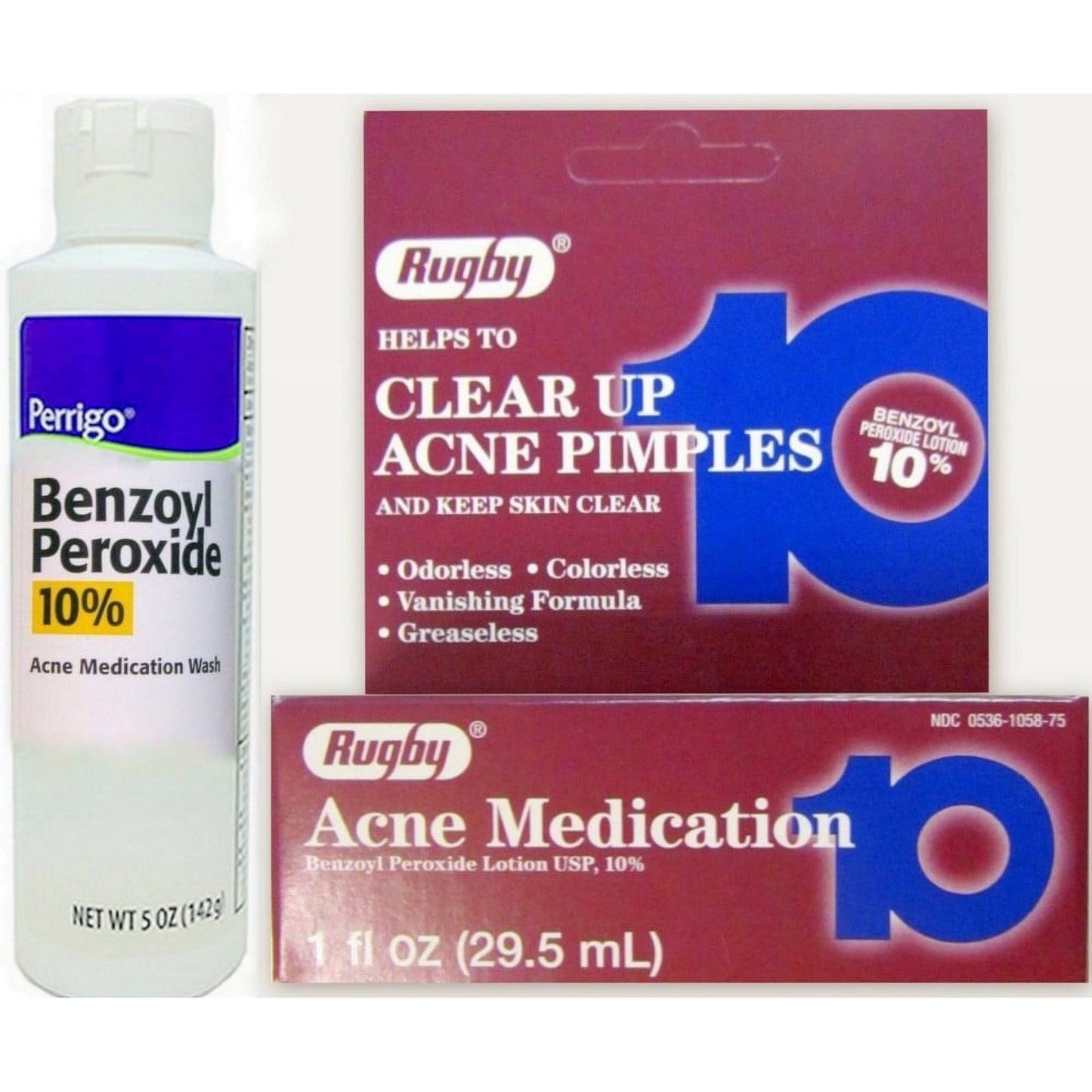 BENZOYL PEROXIDE LOTION 10% 1oz