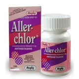 Rugby Aller-Chlor Chlorpheniramine Maleate 4mg Tablet, OTC Medicine for Allergies, 100 Ct