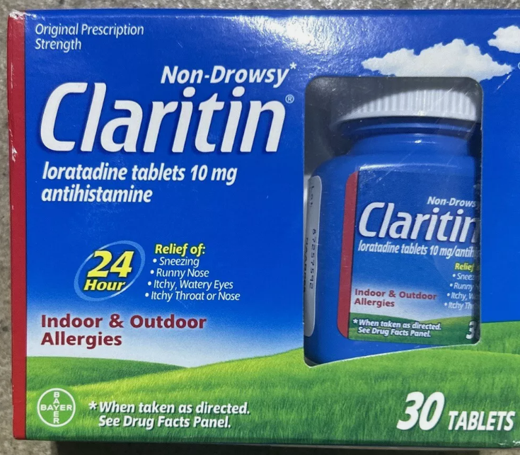 Claritin 30 tablets - 10 mg - 24 hours