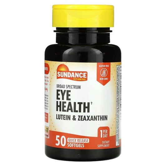 Sundance Vitamins Broad Spectrum Eye Health, 50 Quick Release Softgels