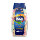 Tums Ultra Strength Heartburn Relief Chewable Antacid Tablets, Fruit, 160 Count