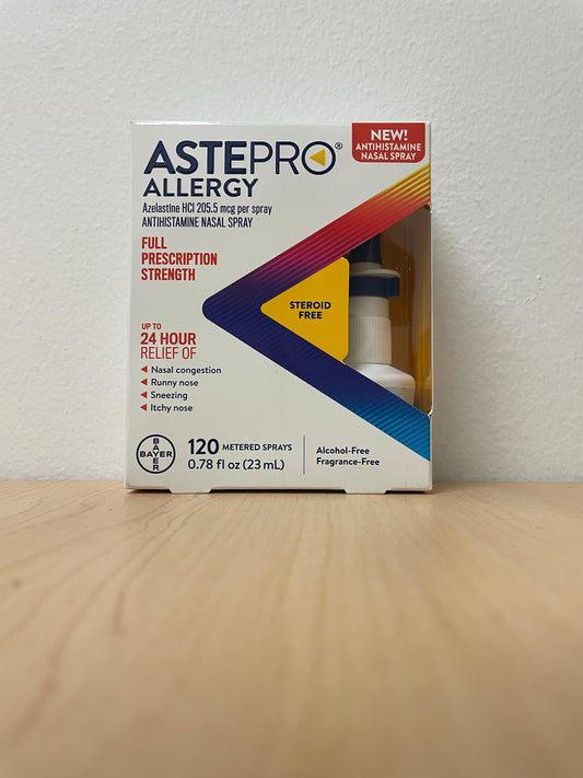 Astepro Allergy Nasal Spray, 120 Metered Sprays 0.78 fl oz