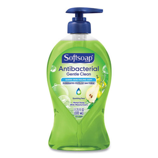 SOFTSOAP, ANTIBACTERIAL HAND SOAP, PEAR, 11.25 OZ PUMP BOTTLE (CPC98540EA)