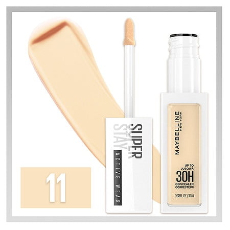 11 Maybelline SuperStay Longwear Liquid Concealer, Up to 30HR Wear 0.33 fl oz pack 2