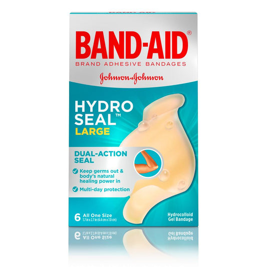 BAND-AID? Brand HYDRO SEAL? Large Hydrocolloid Bandages

