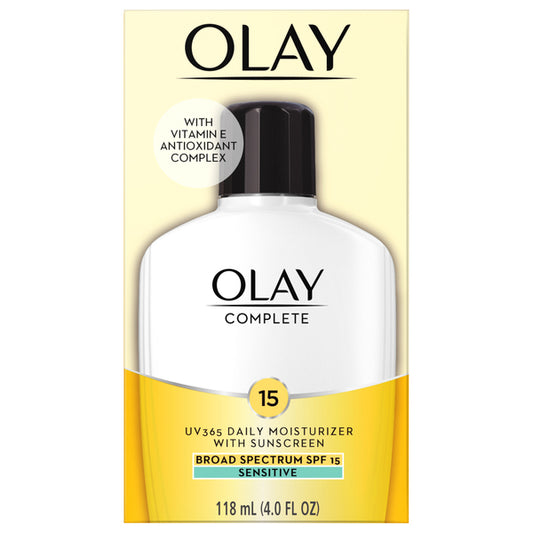 Olay Daily Moisturizer, Sensitive, Broad Spectrum SPF 15